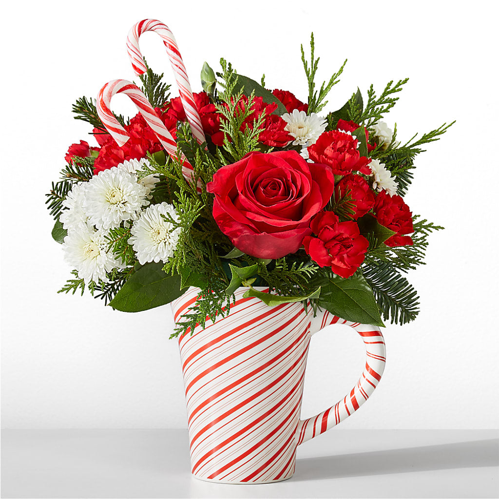 Peppermint Swirl Mug – My Enchanted Florist, Sandy Spring MD