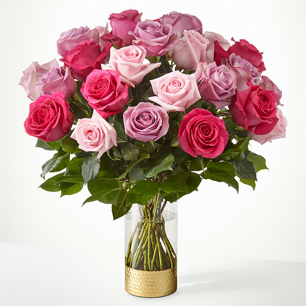 Pure Beauty Mixed Roses – My Enchanted Florist, Sandy Spring MD