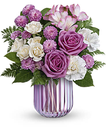 Lavender In Bloom Bouquet – My Enchanted Florist, Sandy Spring MD