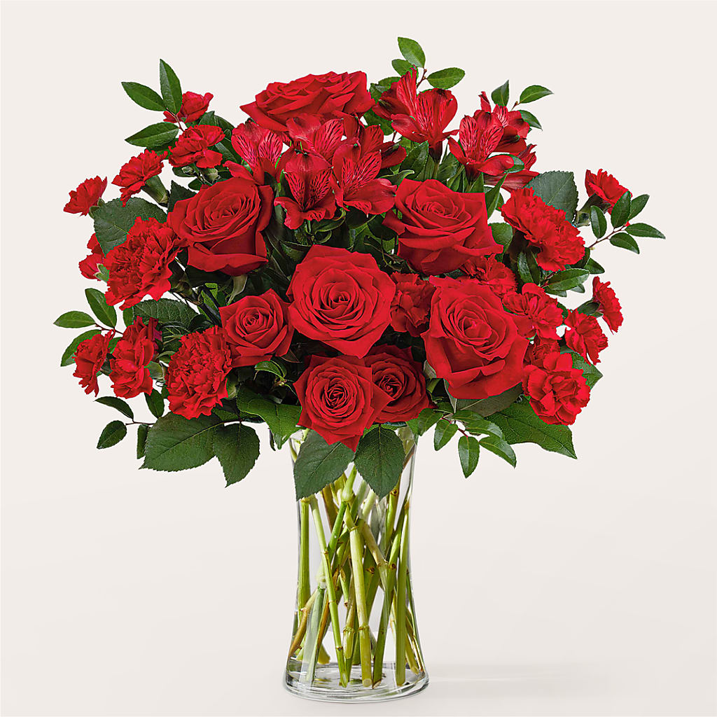 Brilliant Ruby Bouquet – My Enchanted Florist, Sandy Spring MD