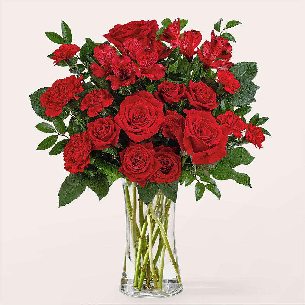 Brilliant Ruby Bouquet – My Enchanted Florist, Sandy Spring MD