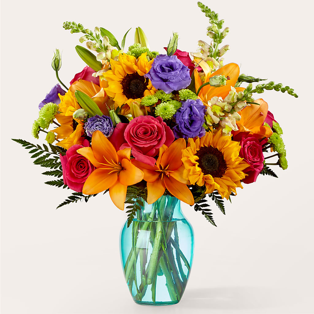 Double Rainbow Bouquet – My Enchanted Florist, Sandy Spring MD