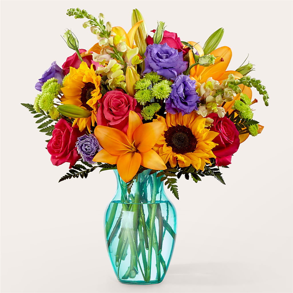 Double Rainbow Bouquet – My Enchanted Florist, Sandy Spring MD