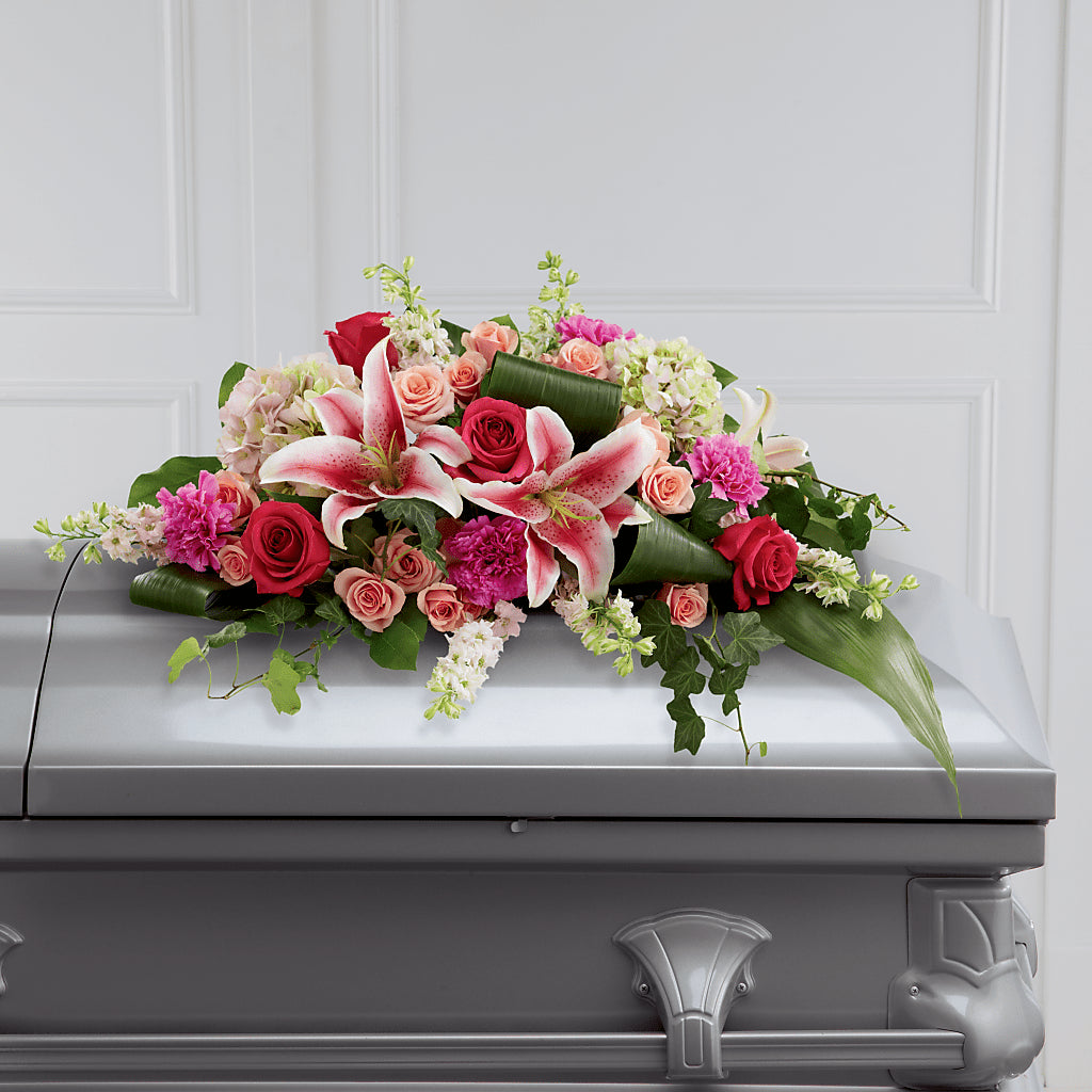 Splendid Grace Casket Spray – My Enchanted Florist, Sandy Spring MD