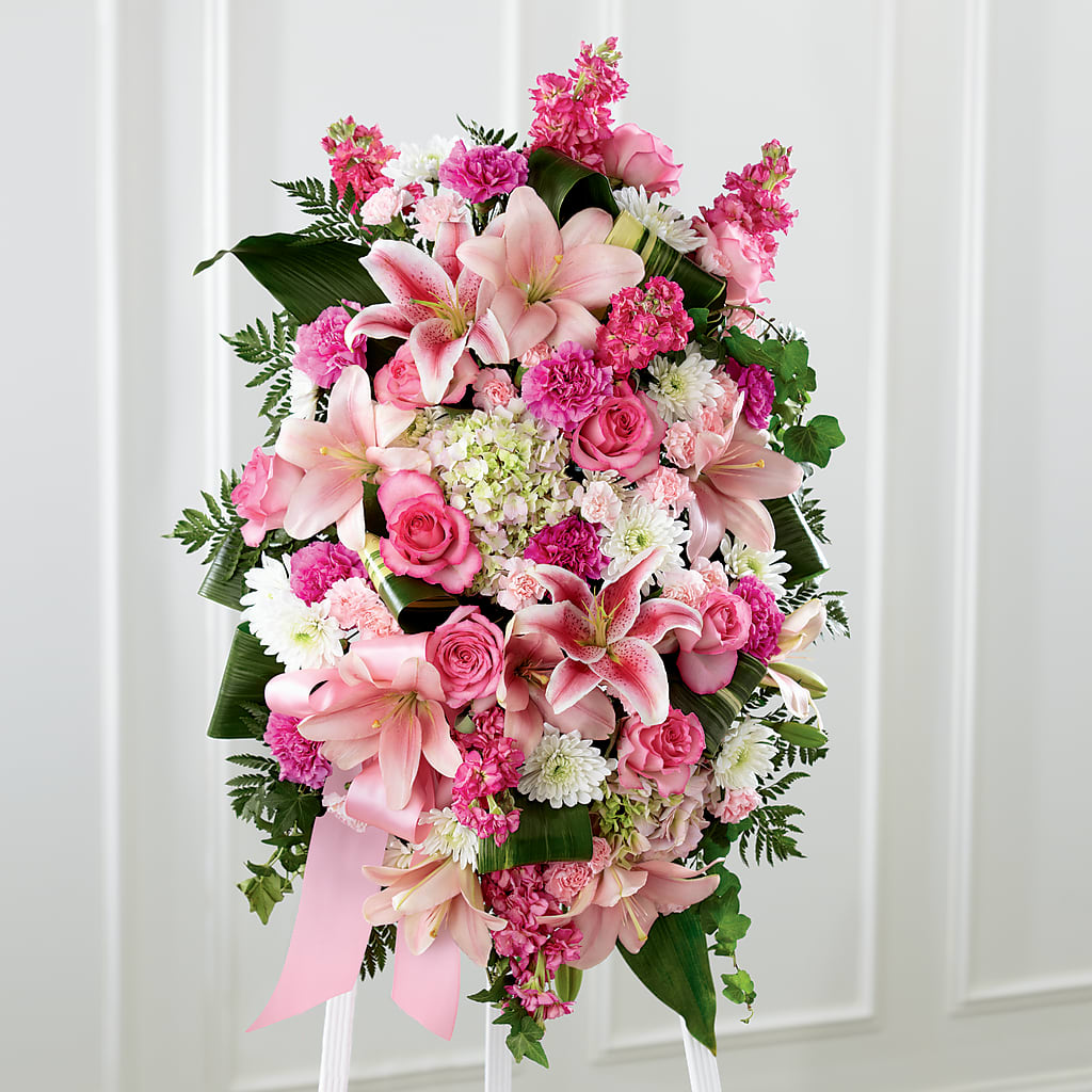Comforting Standing Spray – My Enchanted Florist, Sandy Spring MD
