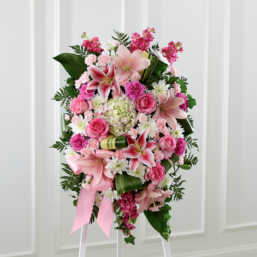 Comforting Standing Spray – My Enchanted Florist, Sandy Spring MD