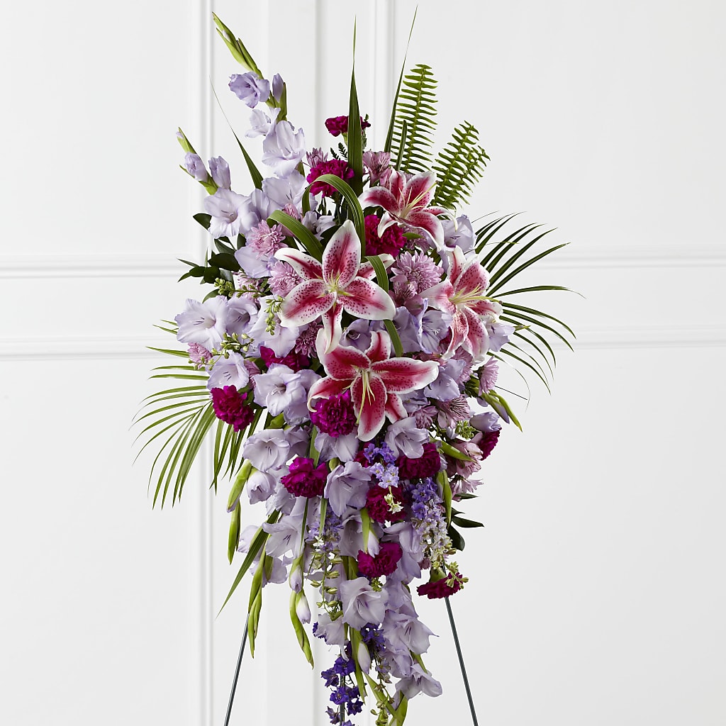 Tender Touch Standing Spray – My Enchanted Florist, Sandy Spring MD