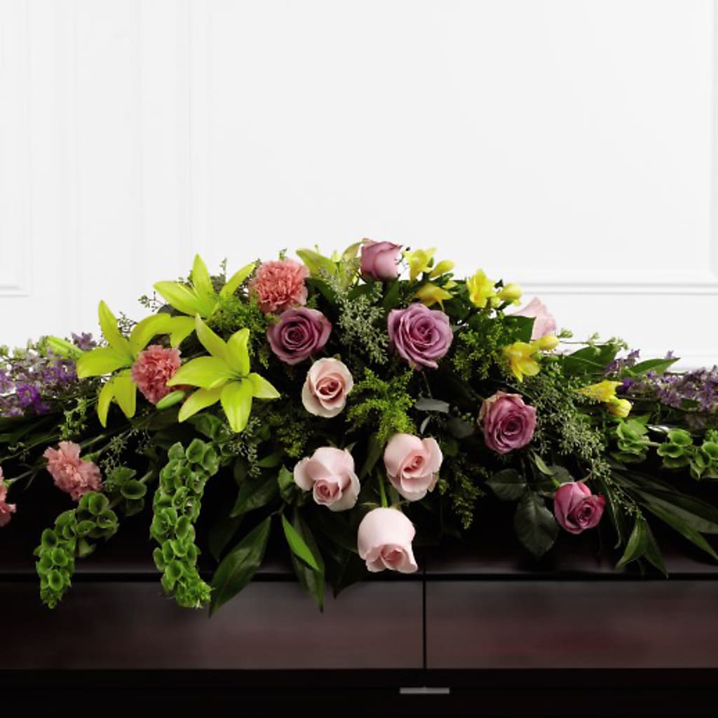 Forever Beloved Casket Spray – My Enchanted Florist, Sandy Spring MD