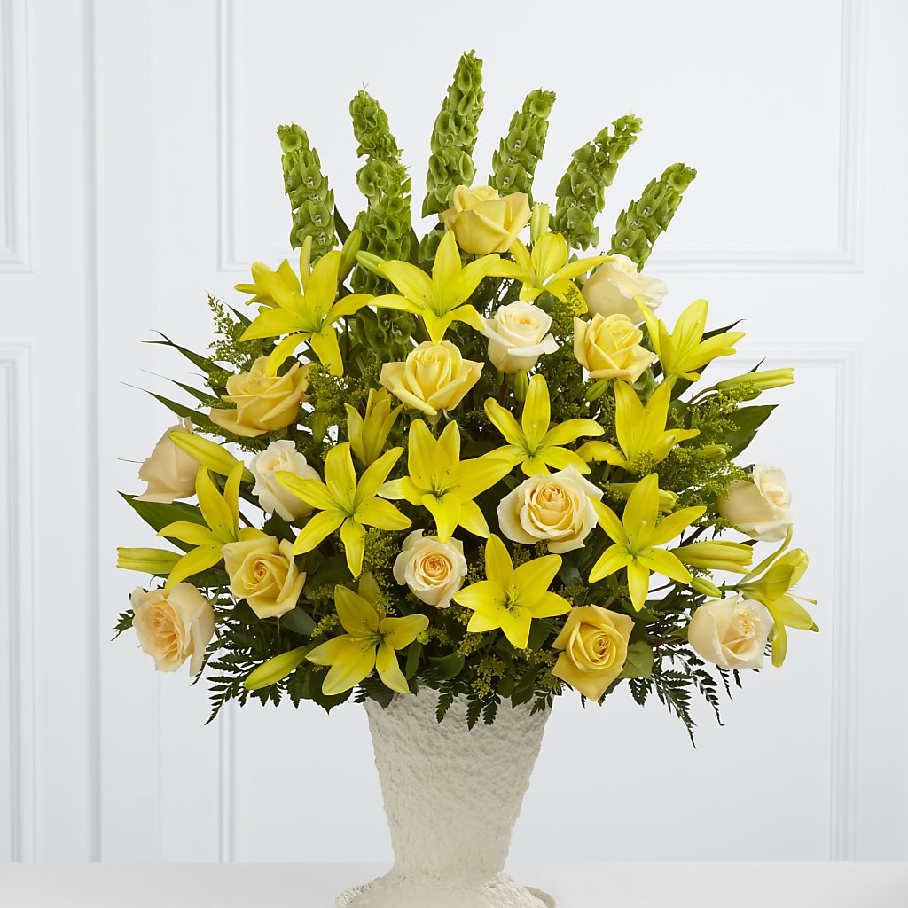 Golden Memories Arrangement – My Enchanted Florist, Sandy Spring MD
