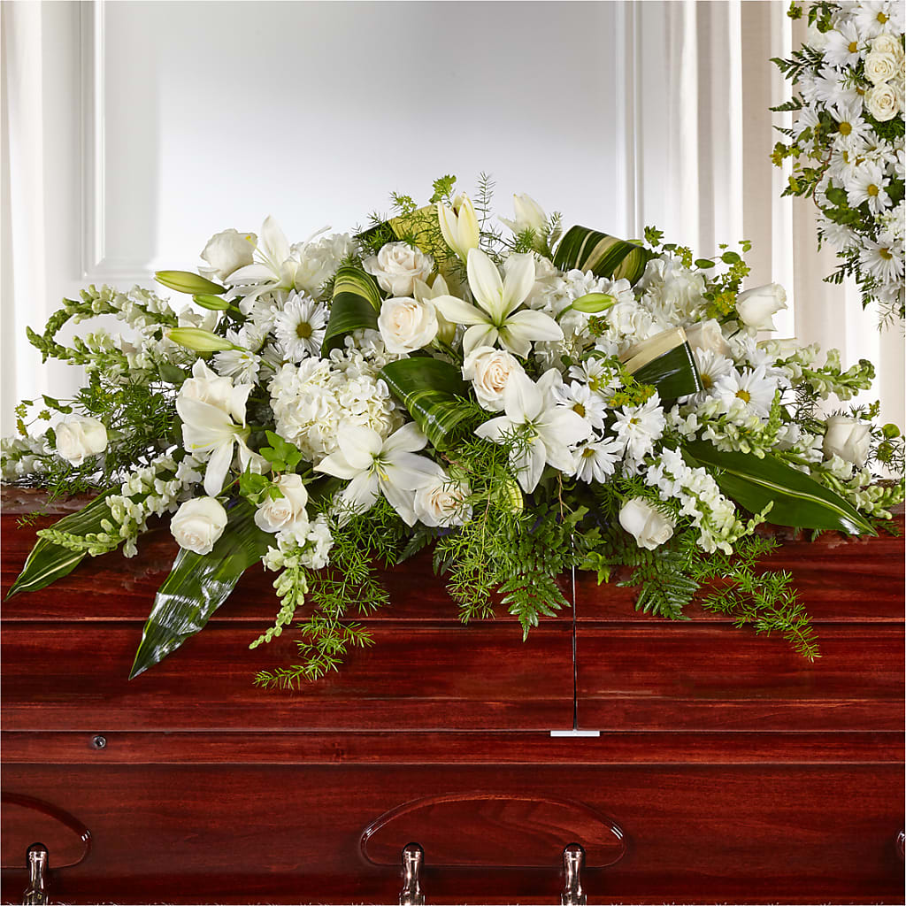 Abundance Casket Spray – My Enchanted Florist, Sandy Spring MD