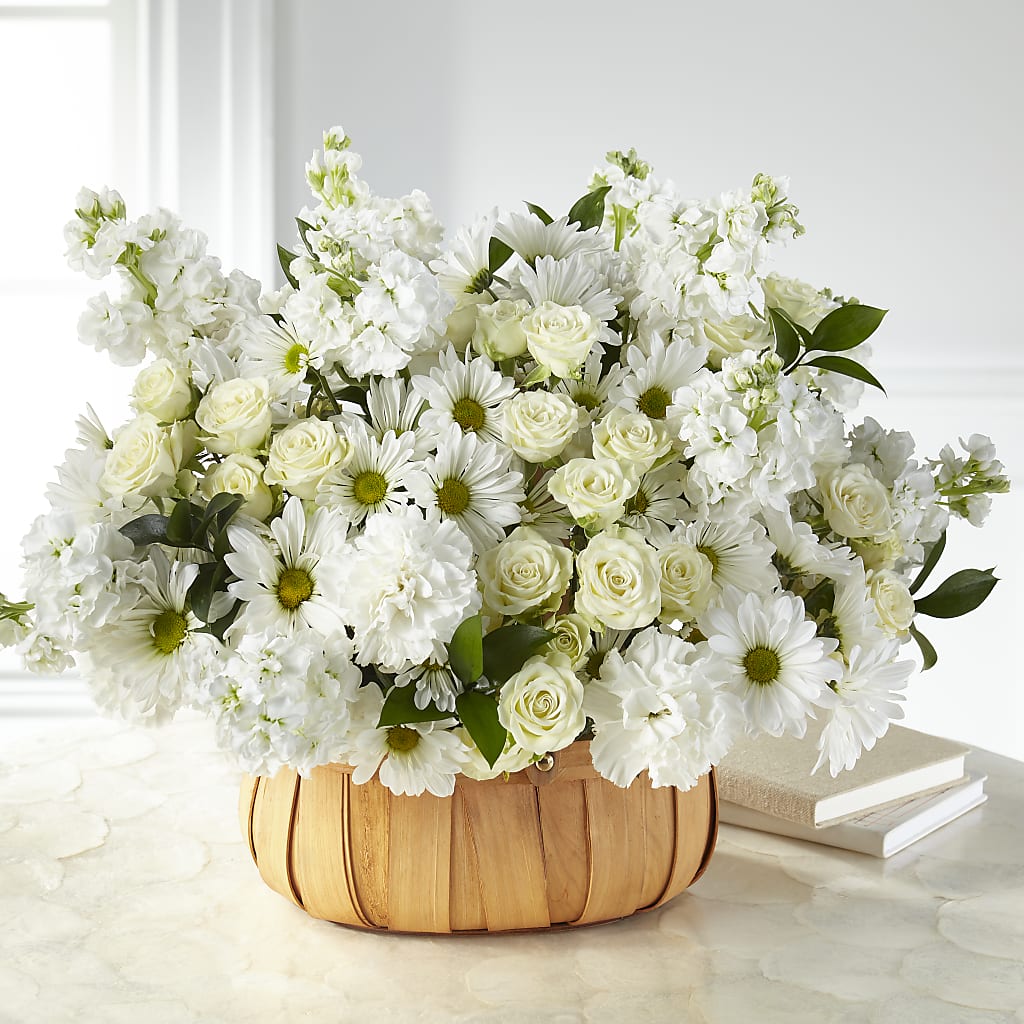 Graceful Garden Basket – My Enchanted Florist, Sandy Spring MD