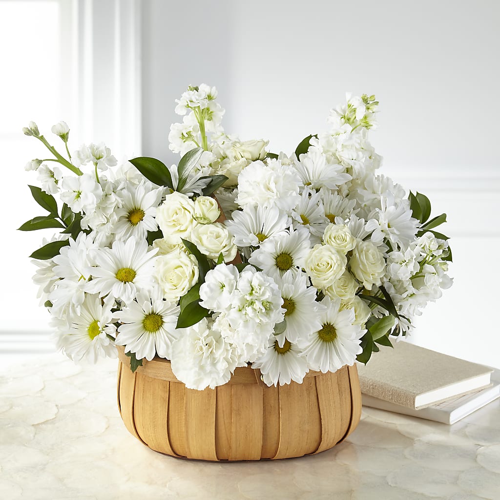 Graceful Garden Basket – My Enchanted Florist, Sandy Spring MD