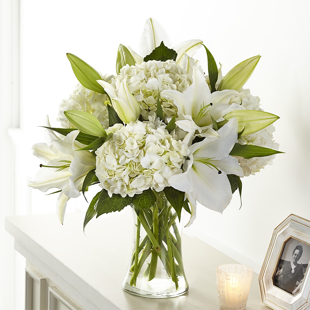 Compassionate Lily Bouquet – My Enchanted Florist, Sandy Spring MD