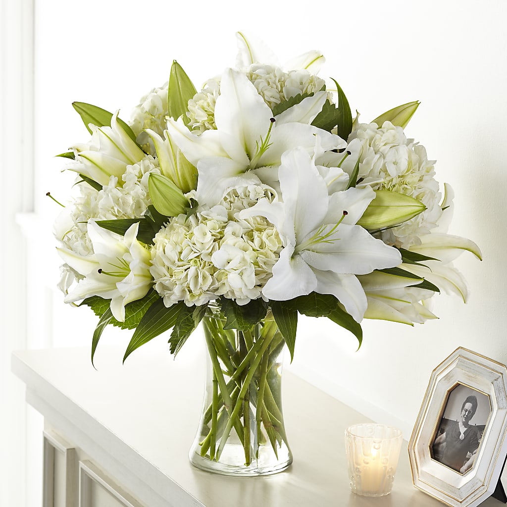 Compassionate Lily Bouquet – My Enchanted Florist, Sandy Spring MD