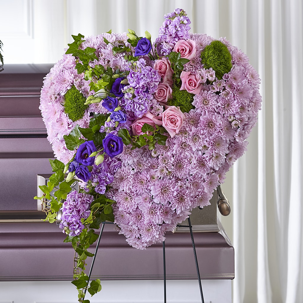 Treasured Love Standing Heart – My Enchanted Florist, Sandy Spring MD