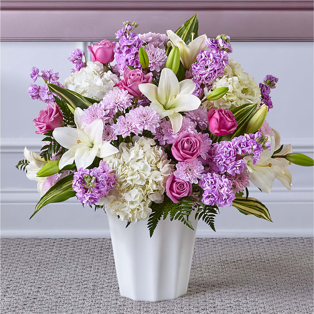Heaven Sent Floor Basket – My Enchanted Florist, Sandy Spring MD