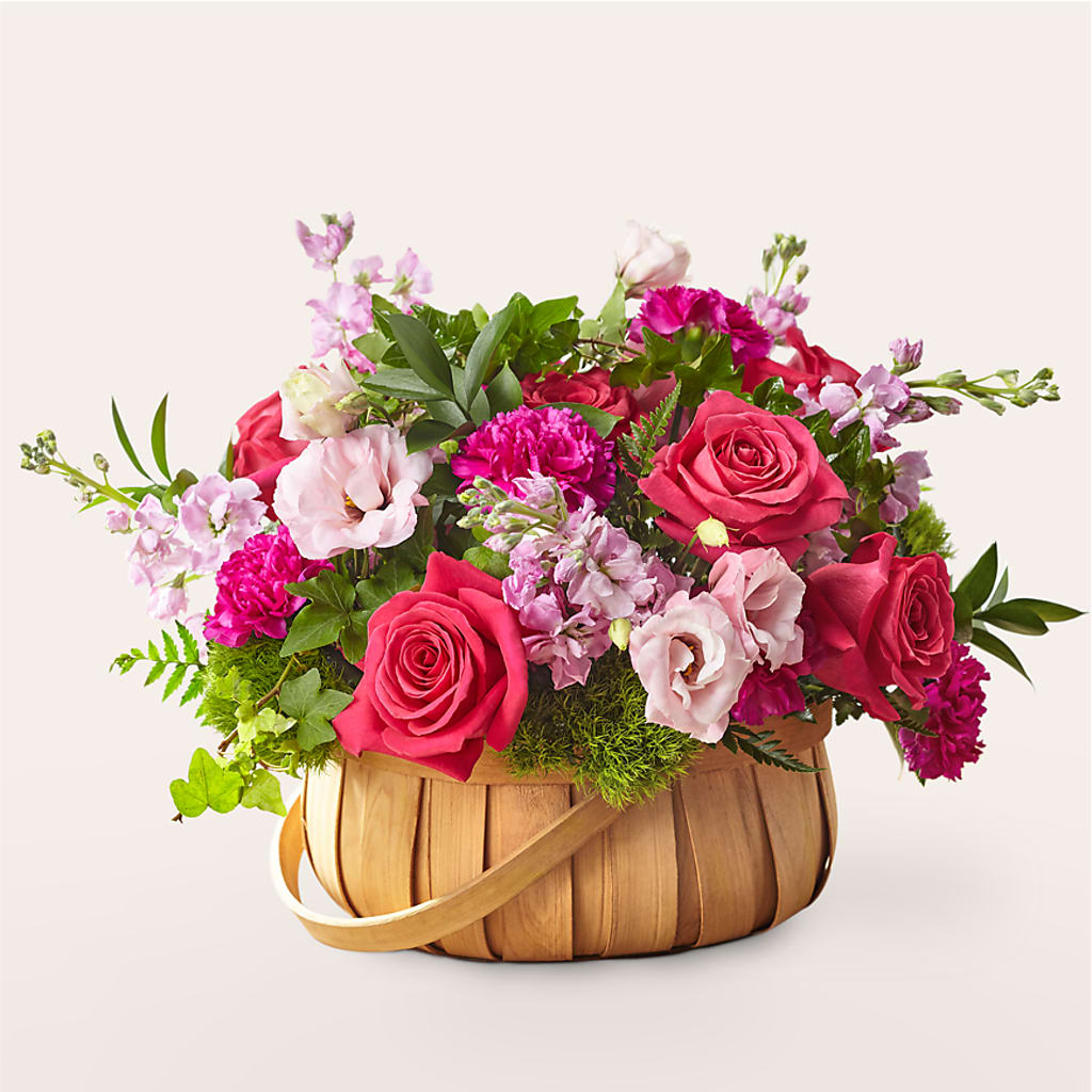 Radiance in Bloom Basket – My Enchanted Florist, Sandy Spring MD