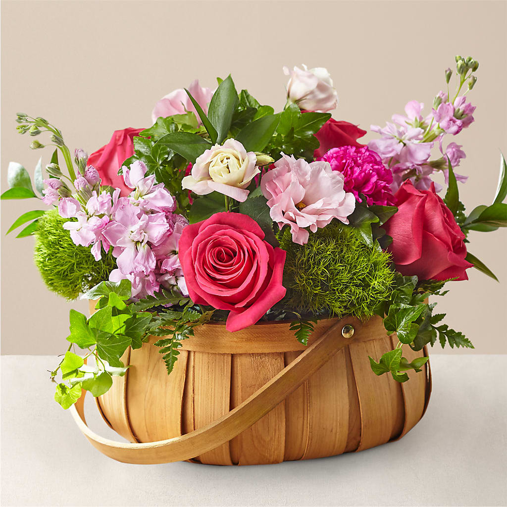 Radiance in Bloom Basket – My Enchanted Florist, Sandy Spring MD