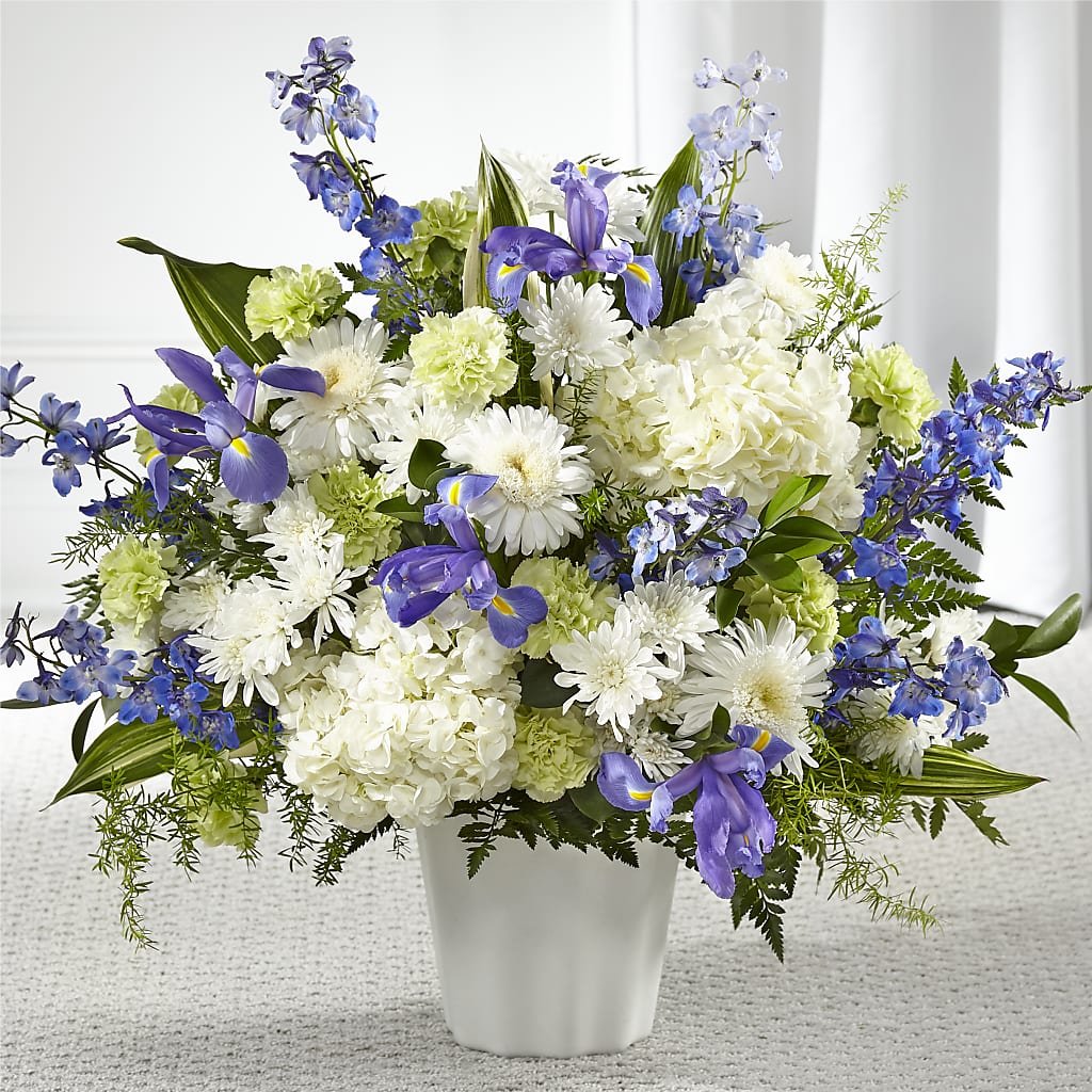 Soft Serenity Floor Basket – My Enchanted Florist, Sandy Spring MD