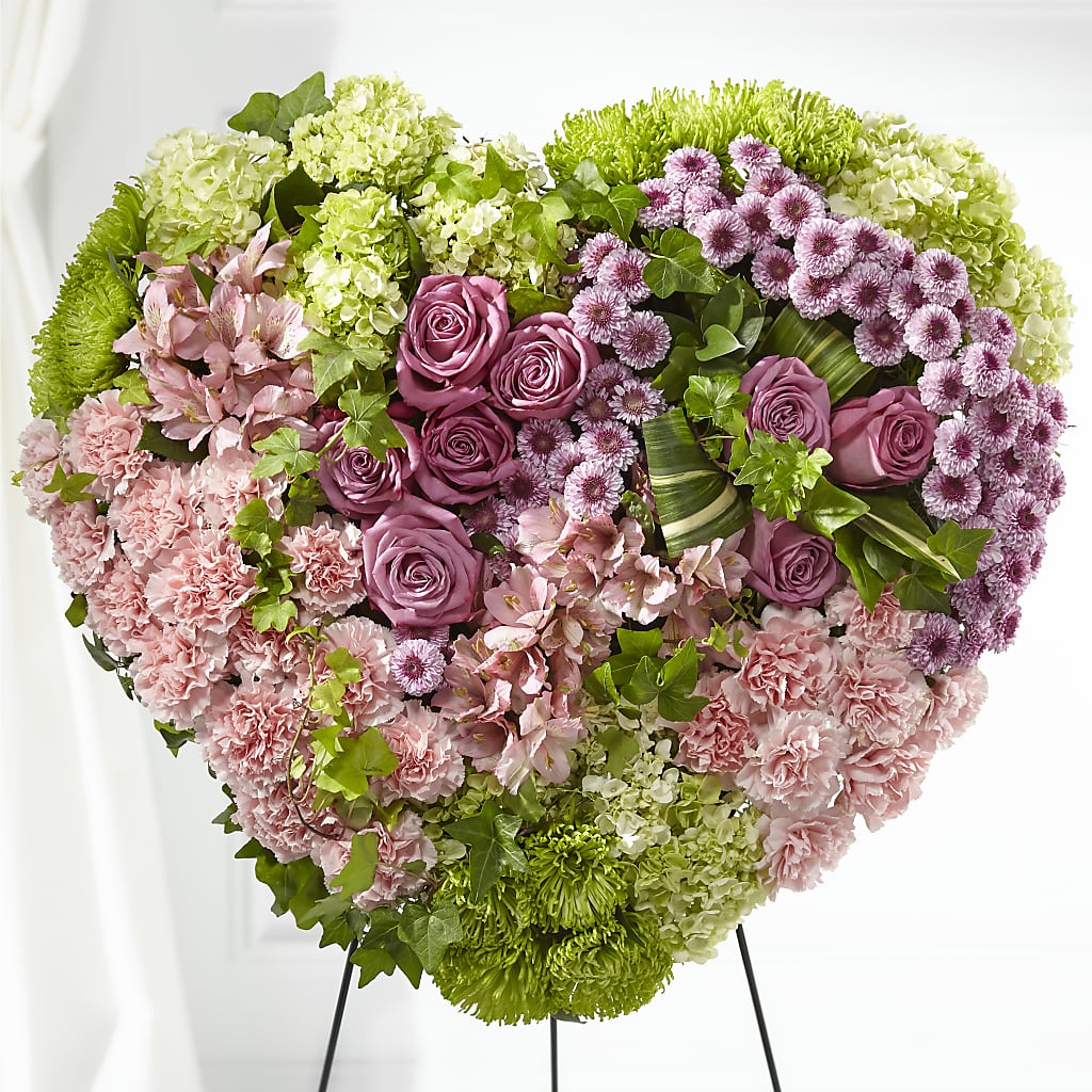 Heartwarming Standing Heart – My Enchanted Florist, Sandy Spring MD