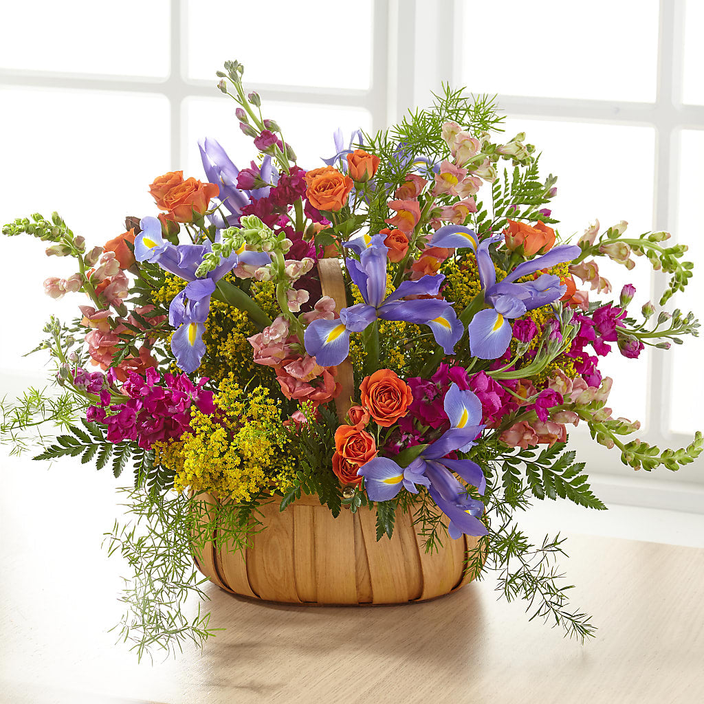 Garden of Life Basket – My Enchanted Florist, Sandy Spring MD
