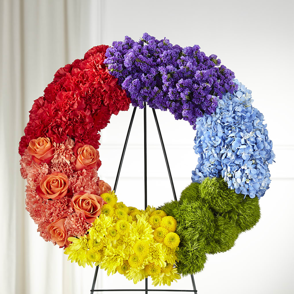 Circle of Love Wreath – My Enchanted Florist, Sandy Spring MD