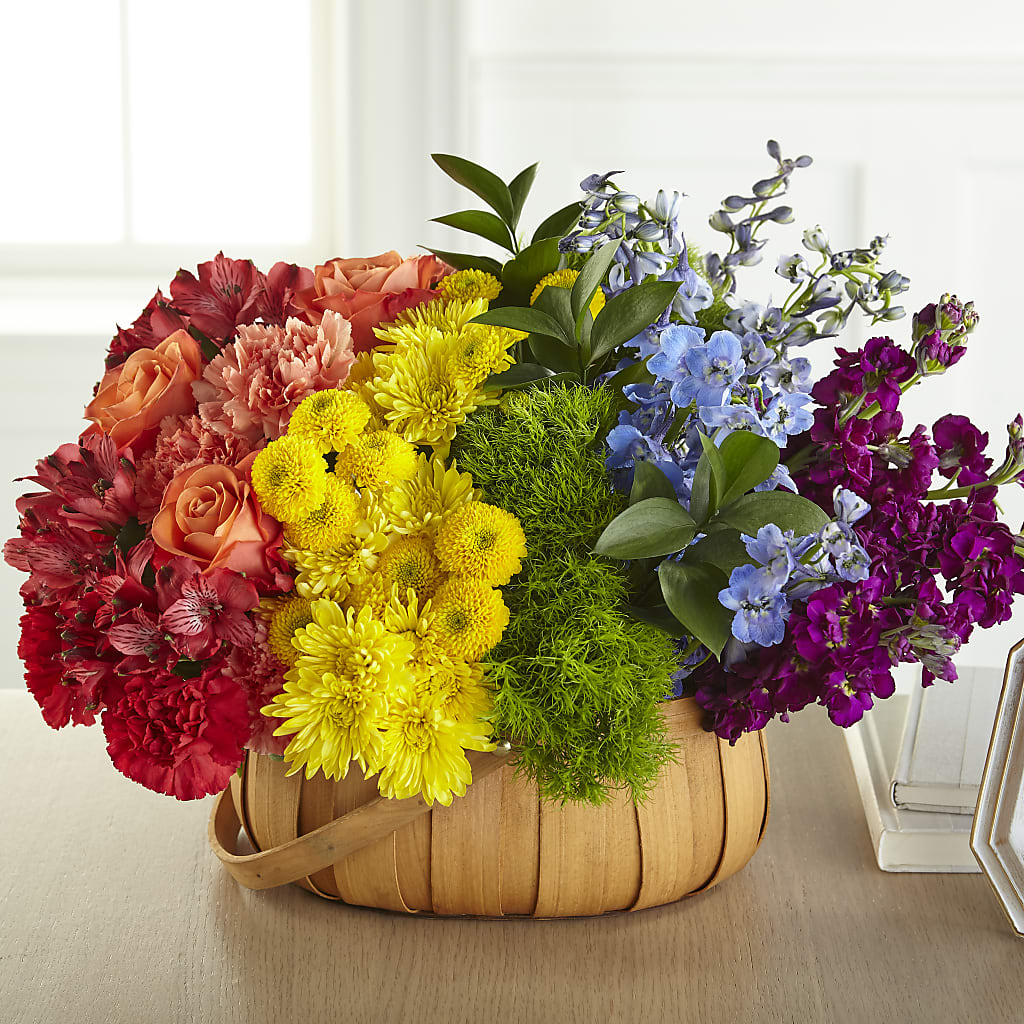 Prideful Basket – My Enchanted Florist, Sandy Spring MD