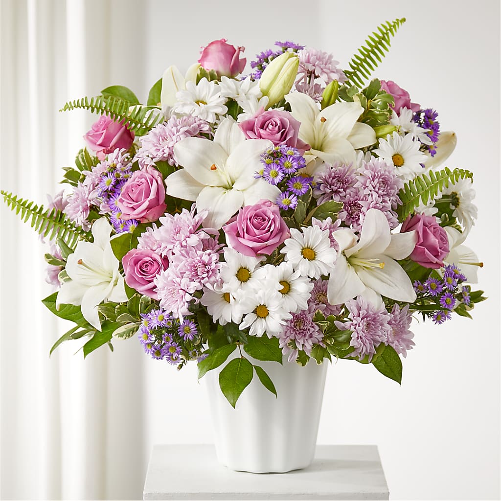 Warmest Thoughts Tabletop Basket – My Enchanted Florist, Sandy Spring MD