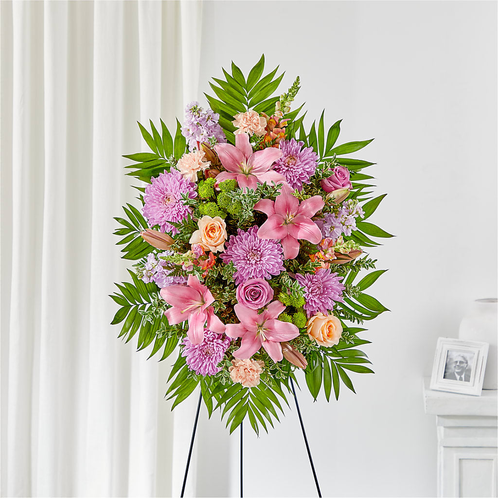 Love & Light Standing Spray – My Enchanted Florist, Sandy Spring MD