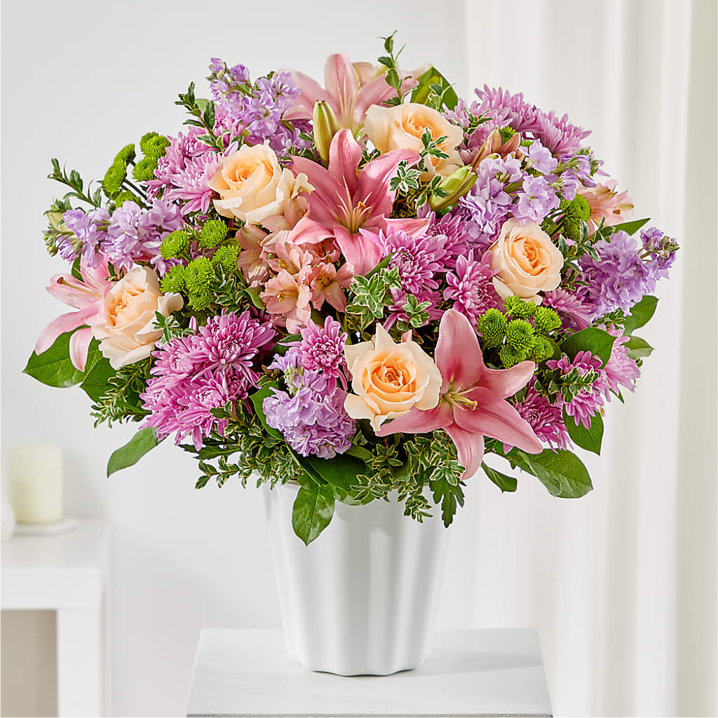 Supportive Embrace Tabletop Basket – My Enchanted Florist, Sandy Spring MD