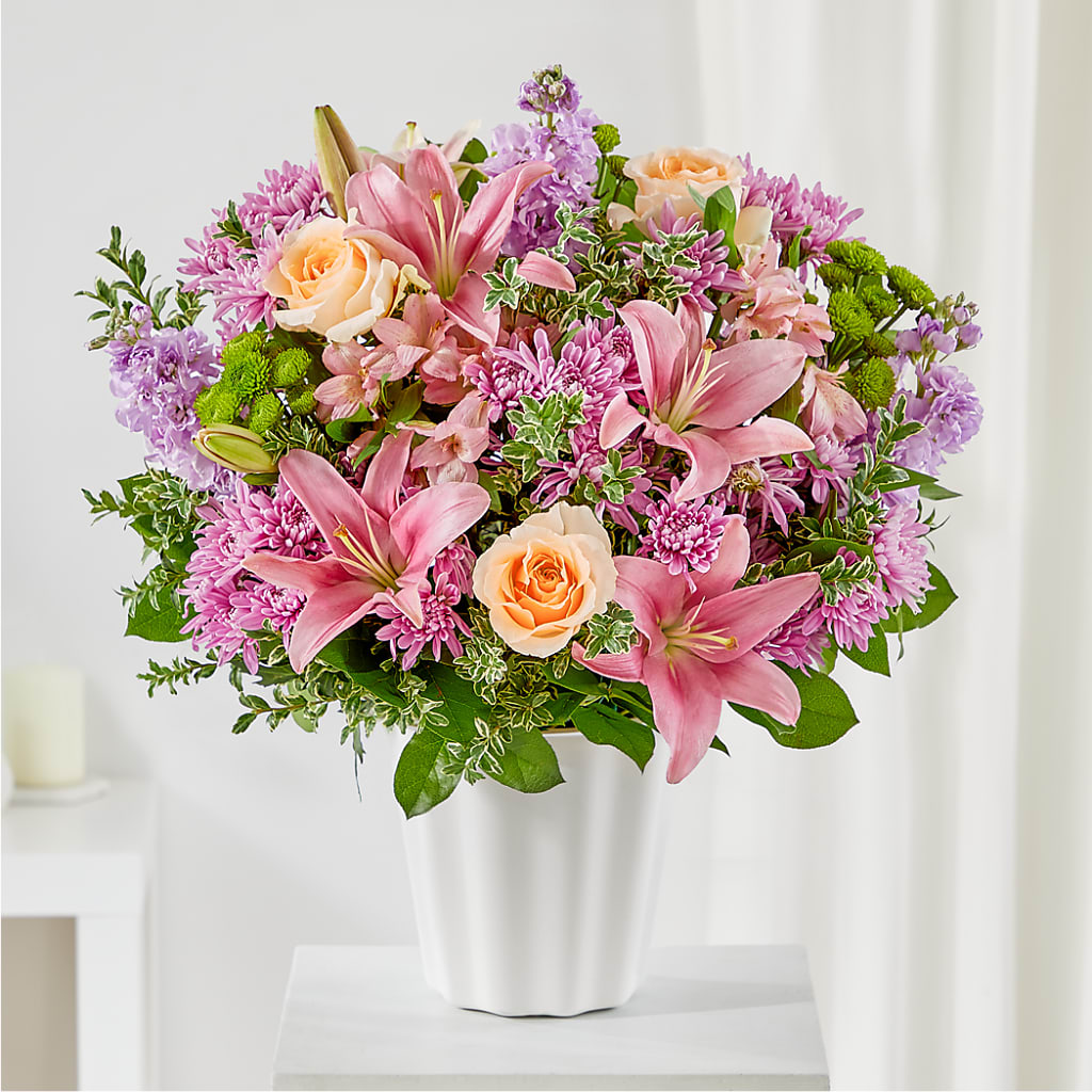 Supportive Embrace Tabletop Basket – My Enchanted Florist, Sandy Spring MD