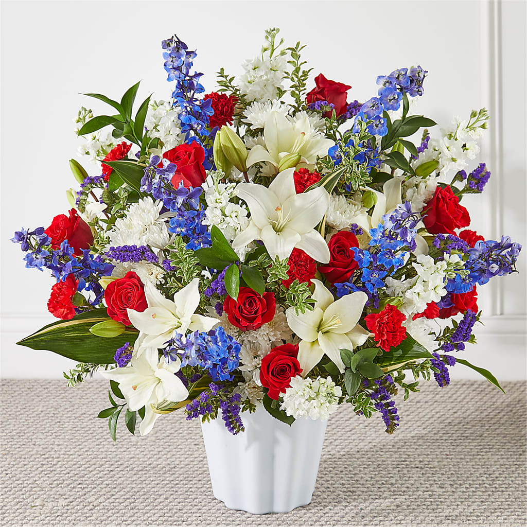Consoled Floor Basket – My Enchanted Florist, Sandy Spring MD