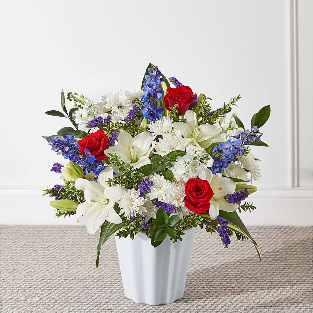 Consoled Floor Basket – My Enchanted Florist, Sandy Spring MD