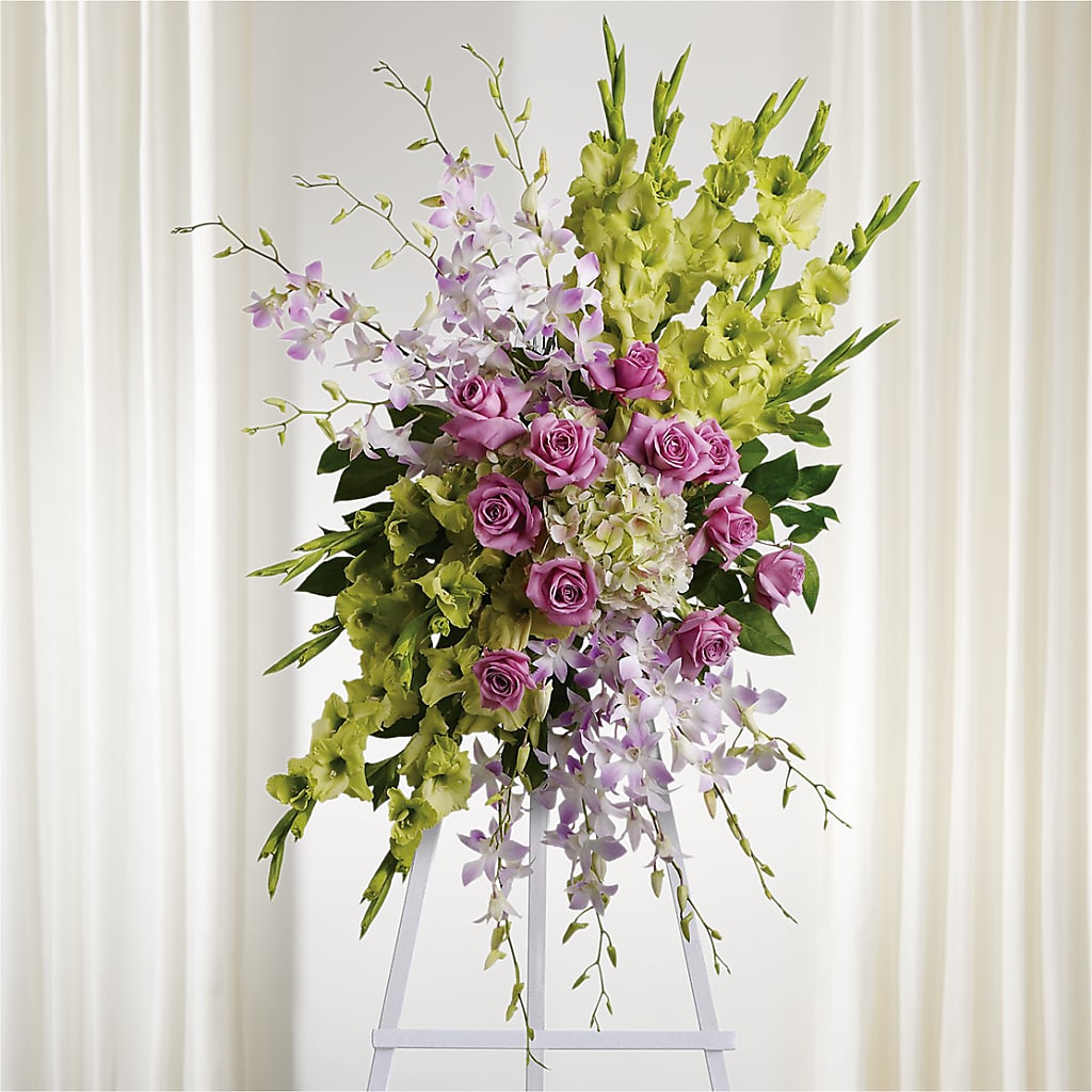 Lasting Legacy Standing Spray – My Enchanted Florist, Sandy Spring MD