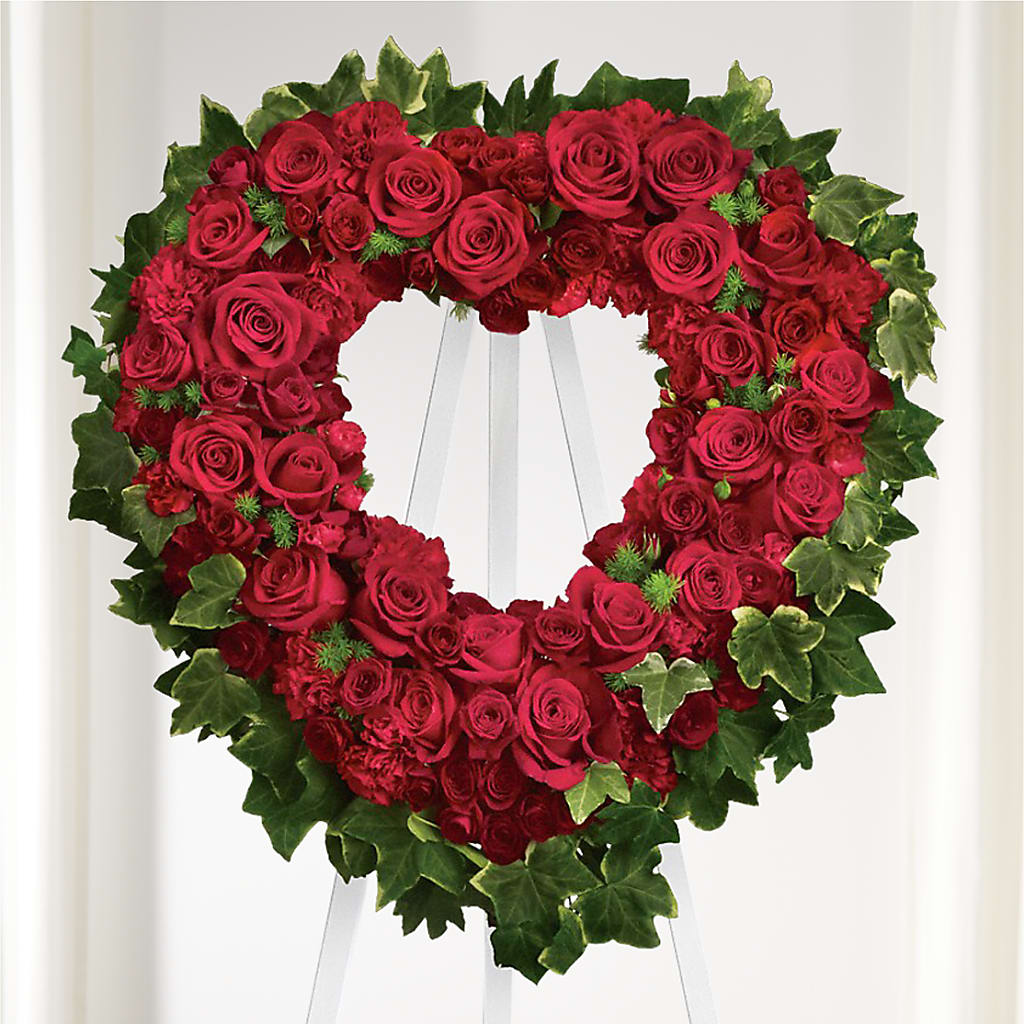 Wholehearted Standing Spray – My Enchanted Florist, Sandy Spring MD