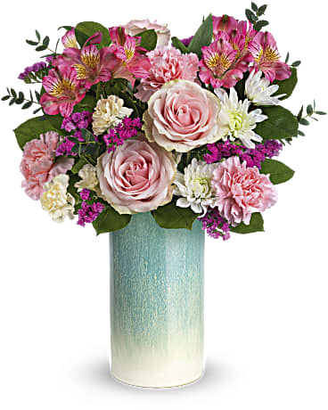 Sweet Aqua Bouquet – My Enchanted Florist, Sandy Spring MD