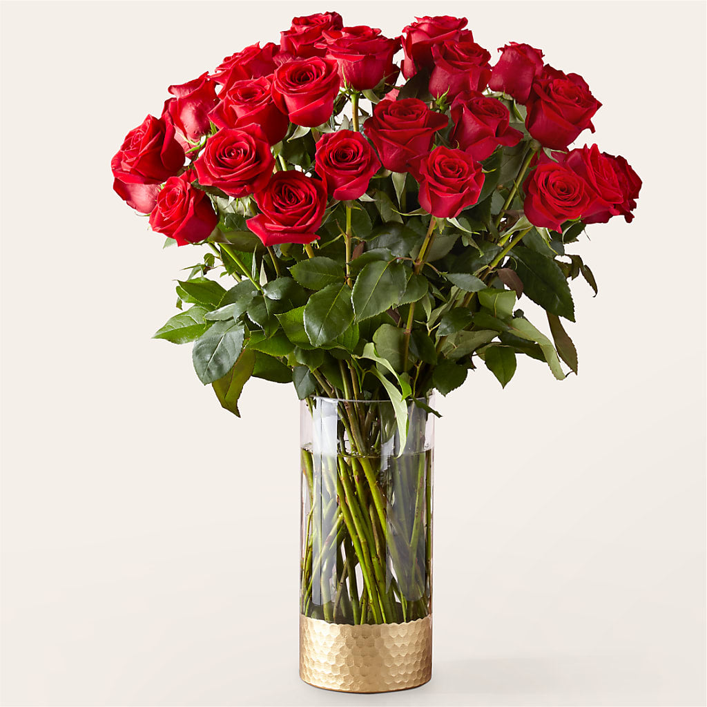Classic Love Red Rose Bouquet – My Enchanted Florist, Sandy Spring MD