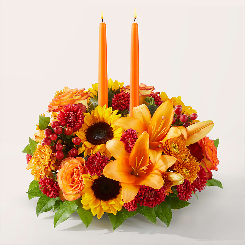 Grateful Centerpiece – My Enchanted Florist, Sandy Spring MD