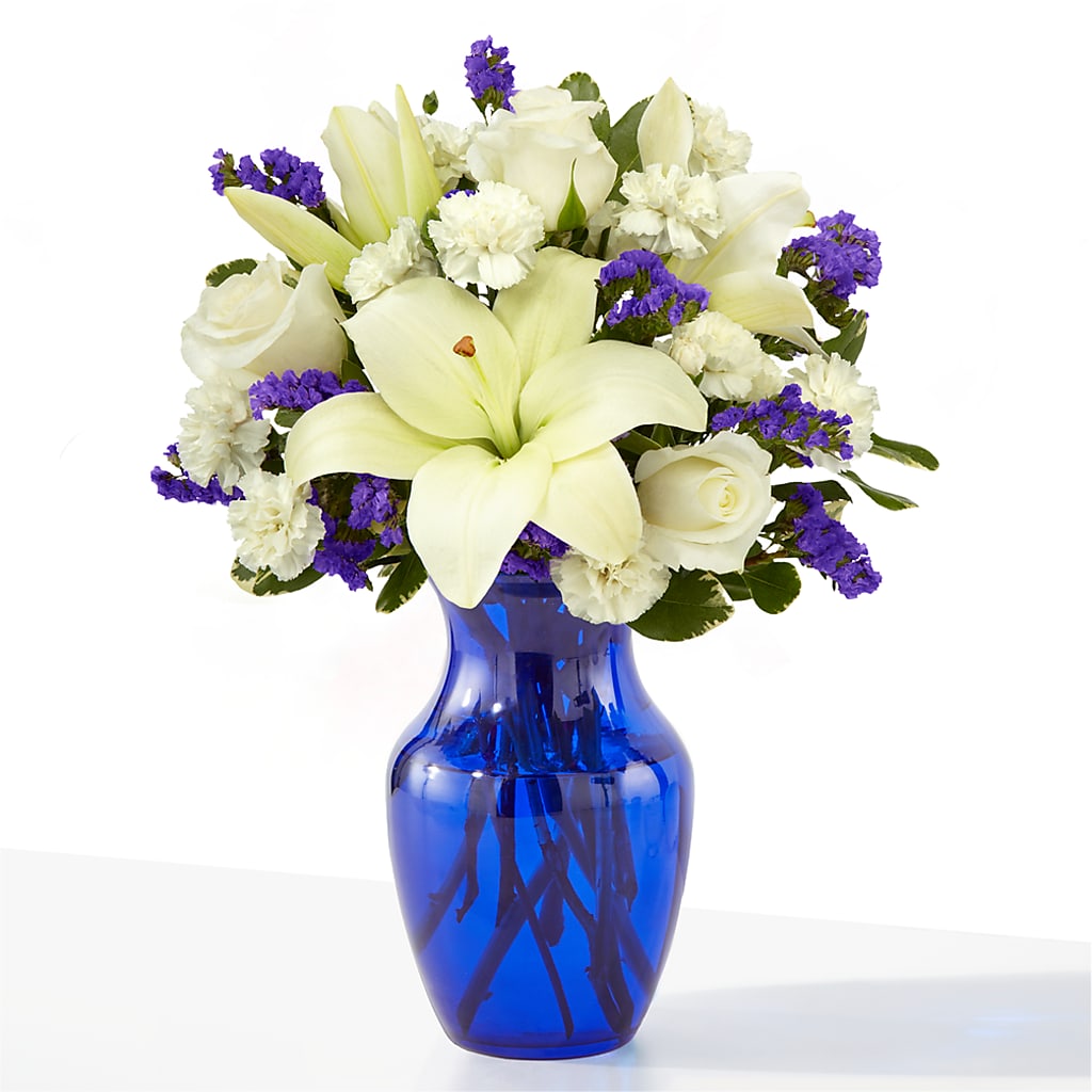 Sapphire Rush Bouquet – My Enchanted Florist, Sandy Spring MD