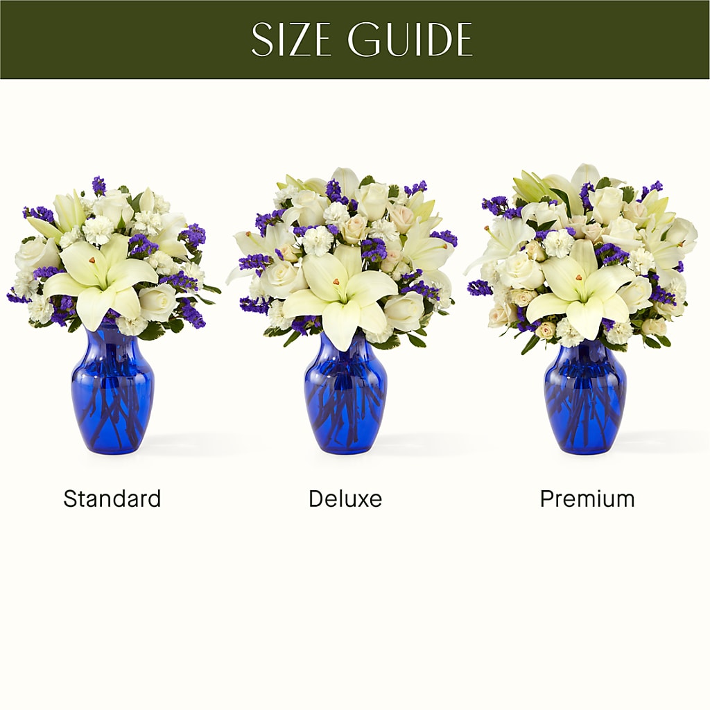 Sapphire Rush Bouquet – My Enchanted Florist, Sandy Spring MD