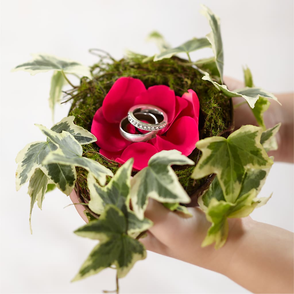 Lila Rose Ring Nest – My Enchanted Florist, Sandy Spring MD
