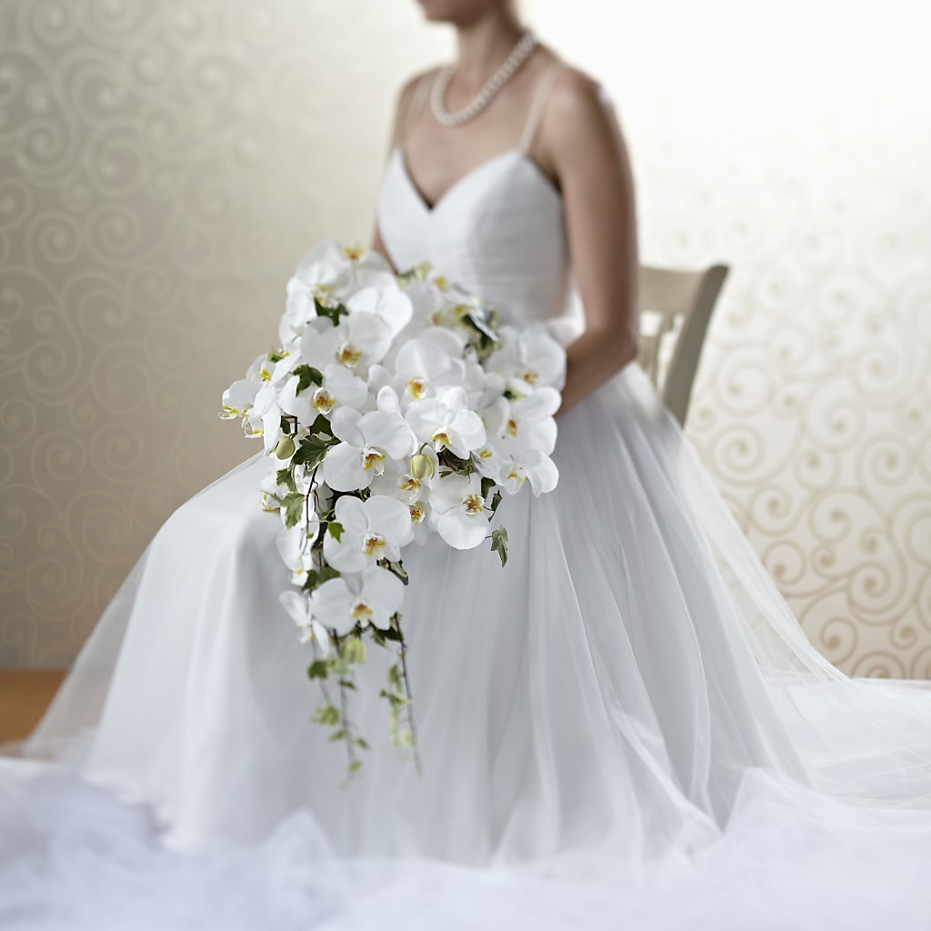 Classic White Bouquet – My Enchanted Florist, Sandy Spring MD