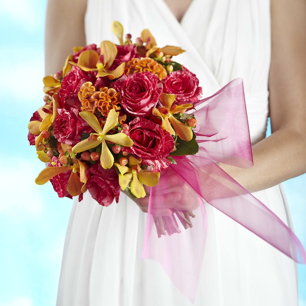 Brilliant Shades of Love Bouquet – My Enchanted Florist, Sandy Spring MD