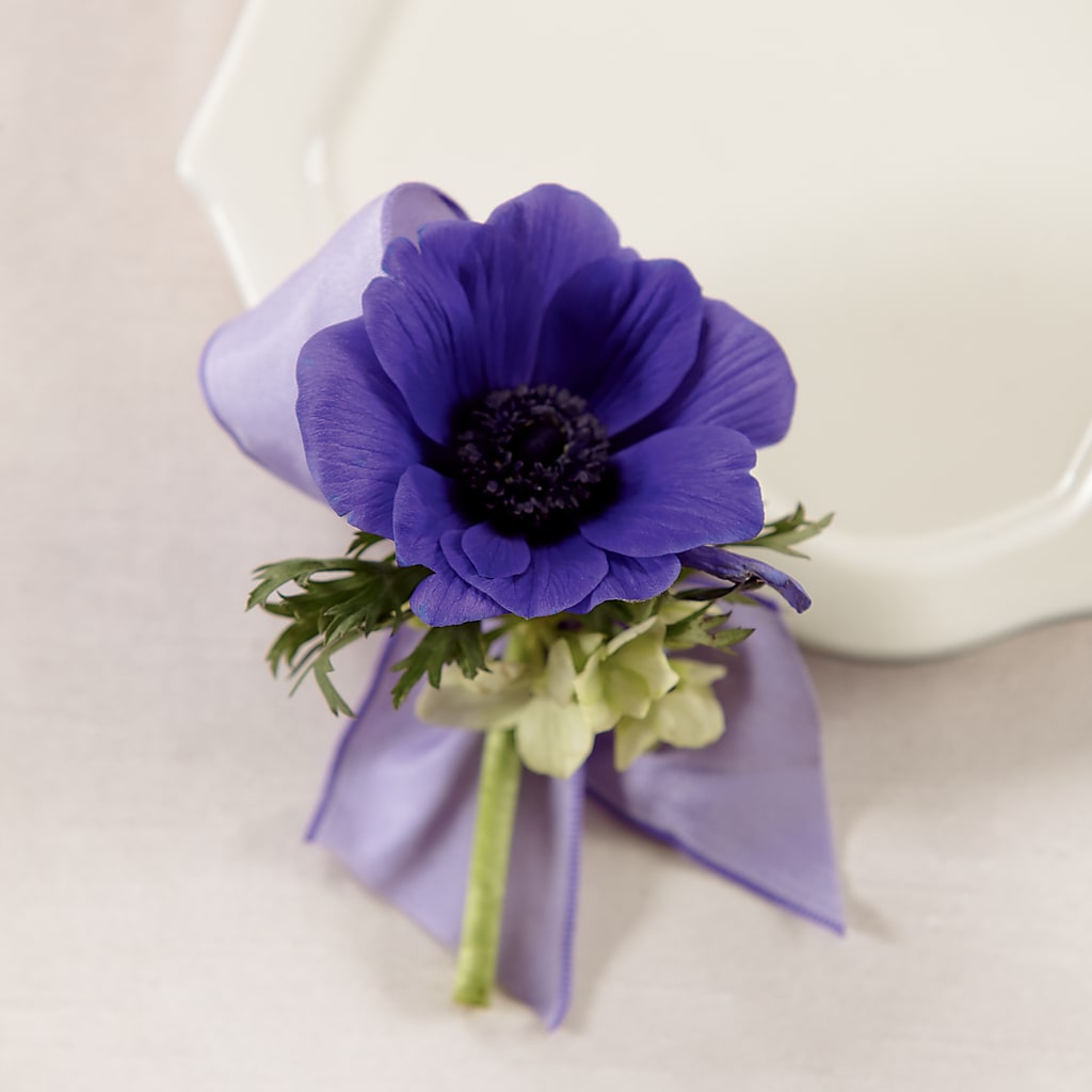 Purple Passion Boutonniere – My Enchanted Florist, Sandy Spring MD