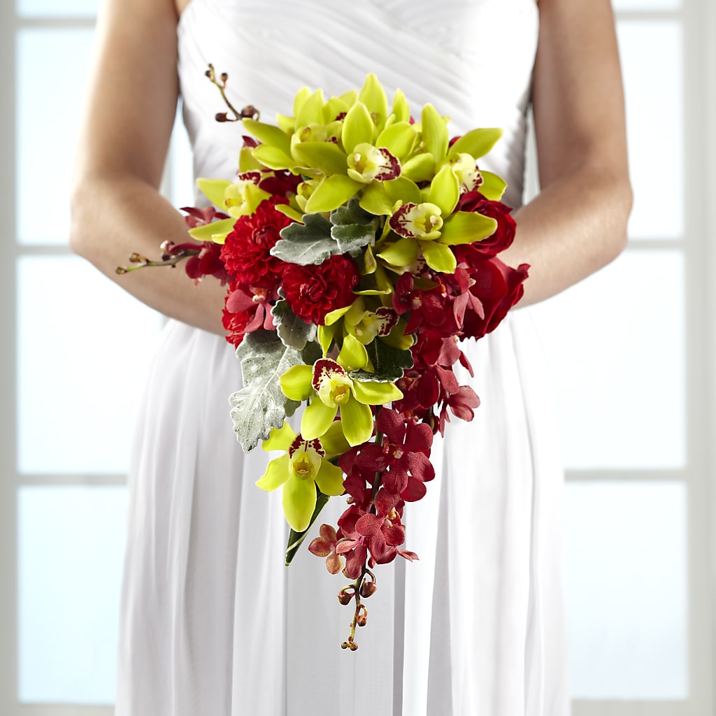 Elegant Orchid Bouquet – My Enchanted Florist, Sandy Spring MD