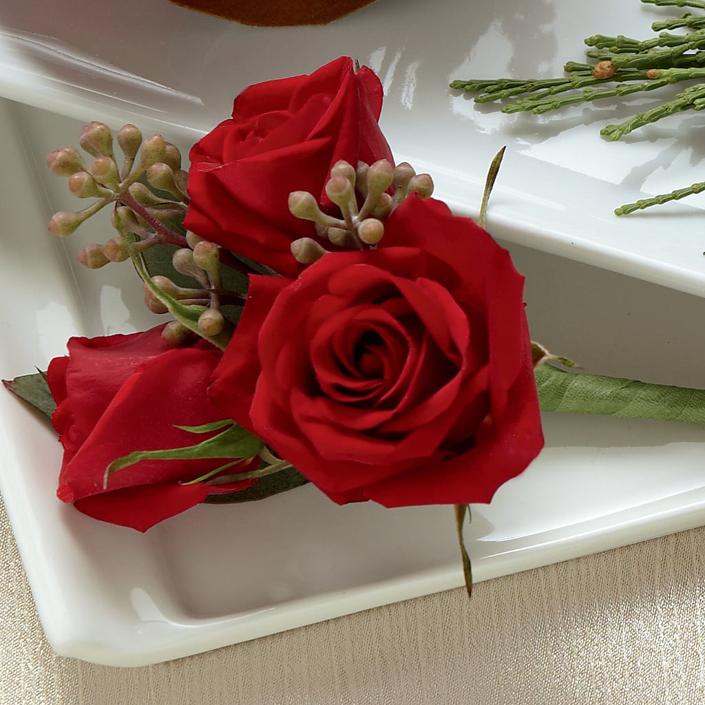 Red Spray Rose Boutonniere – My Enchanted Florist, Sandy Spring MD