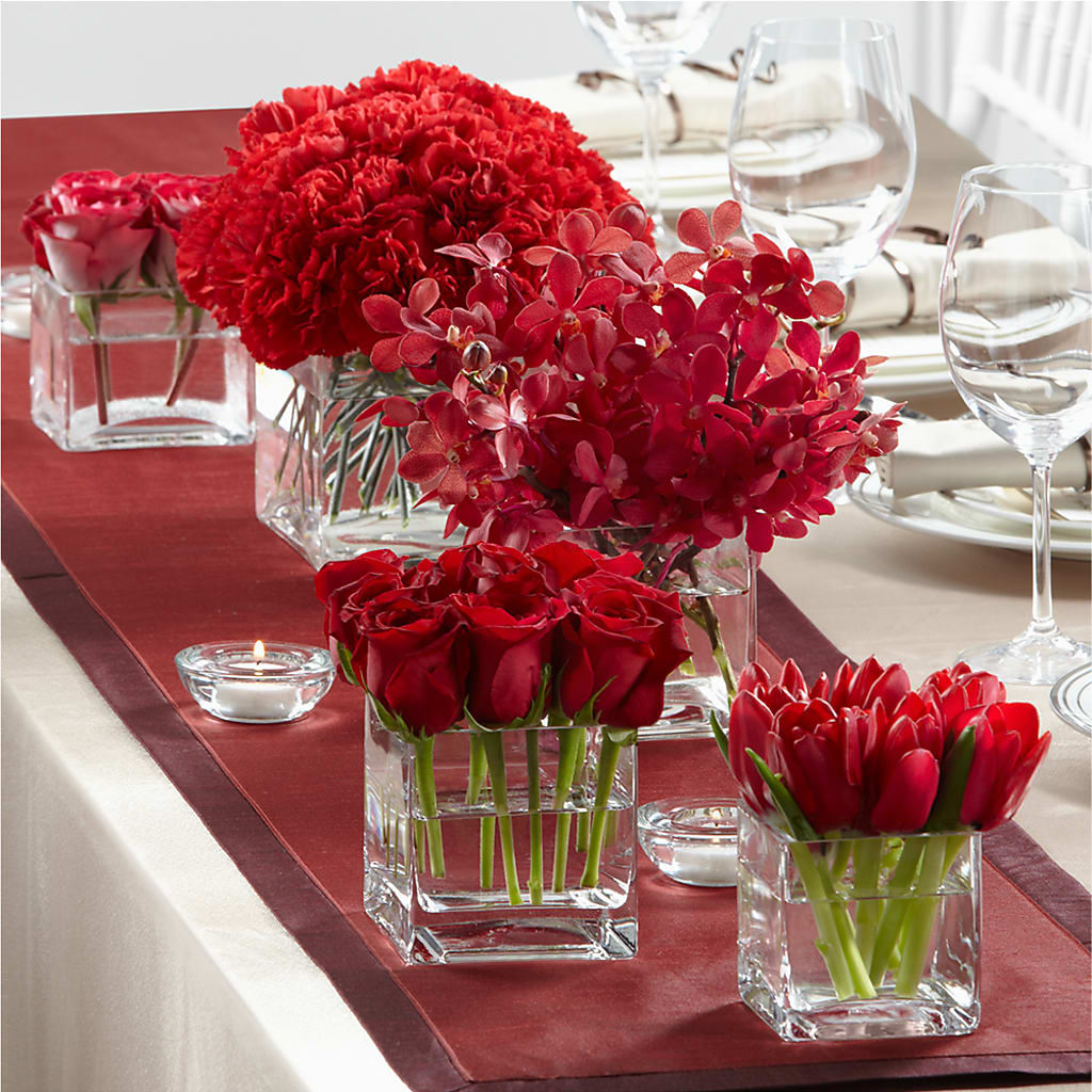 Modern Grace Centerpiece – My Enchanted Florist, Sandy Spring MD