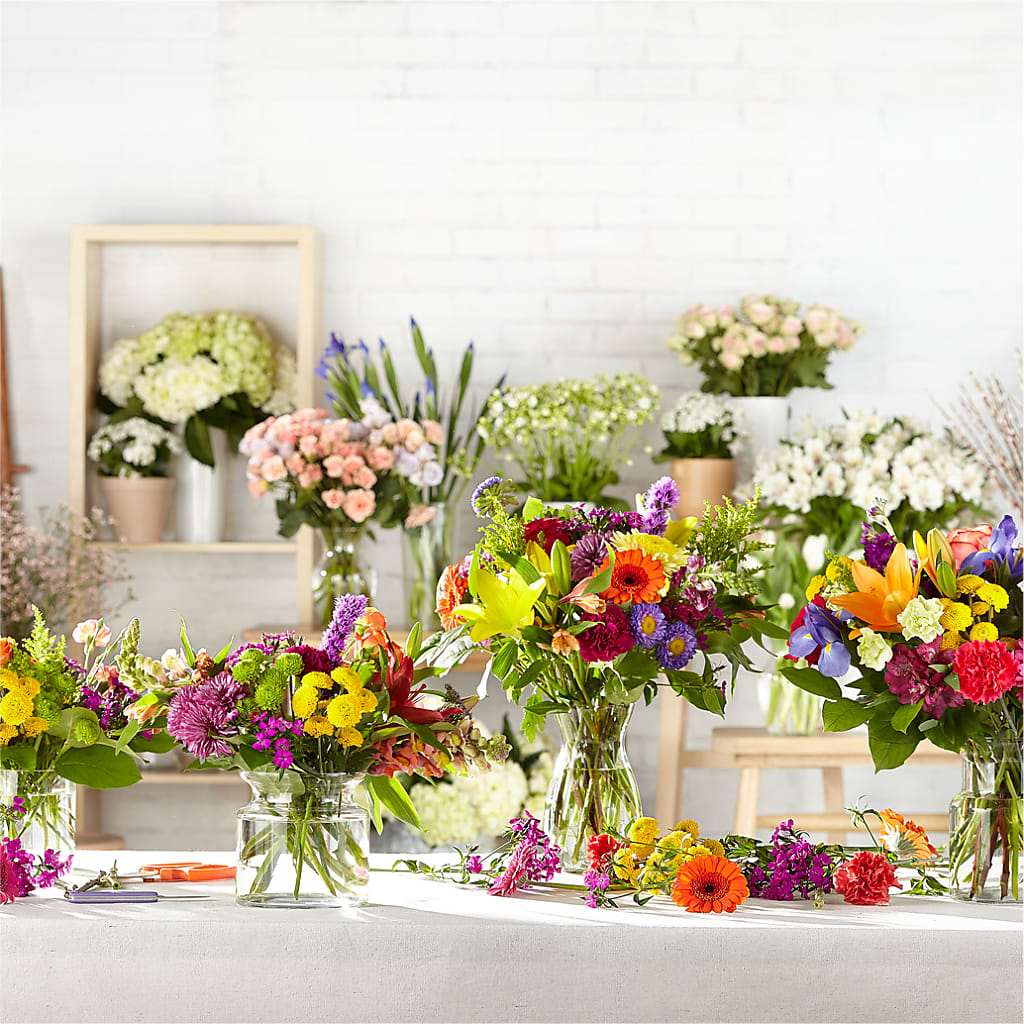 Bold & Bright – A Florist Original –  My Enchanted Florist, Sandy Spring MD