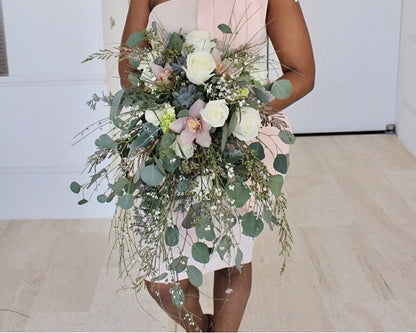 Cascading Bouquet –  My Enchanted Florist, Sandy Spring MD