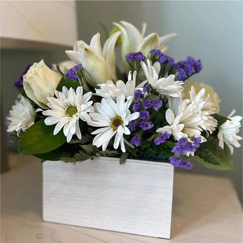 Beyond Blue Box Bouquet –  My Enchanted Florist, Sandy Spring MD